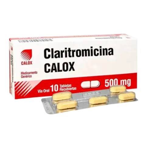 Claritromicina Calox 500mg x 10tab