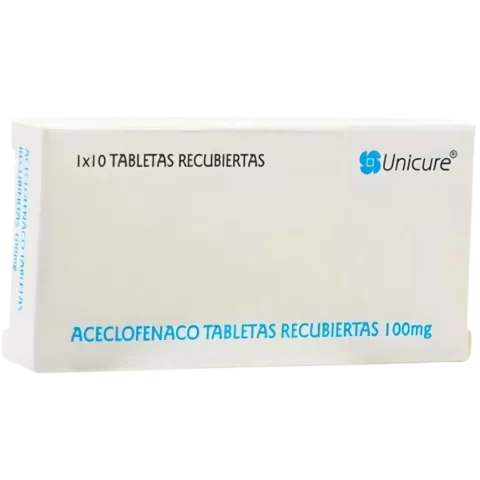 Aceclonaco Unicure 100mg x 10tab