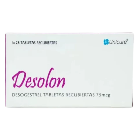 Desolon Desogestrel Unicure 0.75mg x 28tab