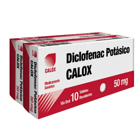 Diclofenac Potasico Calox 50mg x 10tab