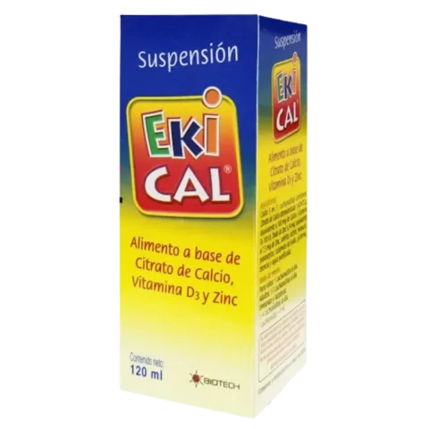 Ekical Calcio Jarabe Biotech 120ml