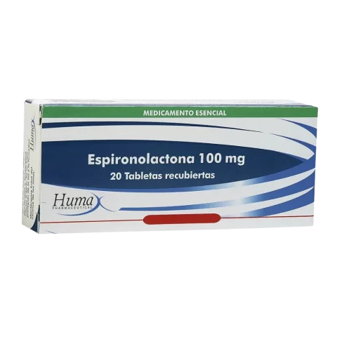 Espirolactona Humapharma 100mg x 10tab