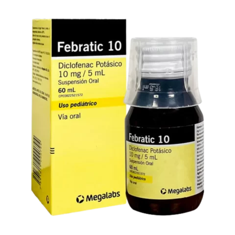 Febratic Pediatrico Megalabs 10mg/5ml x 60ml