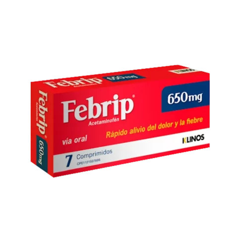 Febrip Klinos 650mg x 7comp
