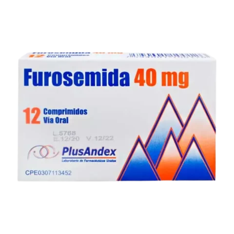 Furosemida Plusandex 40mg x 12tab