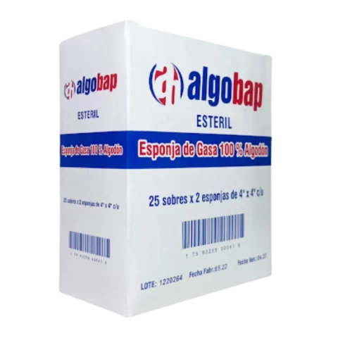 Gasa Esteril 4x4 Algobap 2und