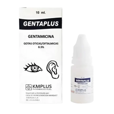 Gentaplus 0.3% Gotas Oftalmicas Kmplus 10ml