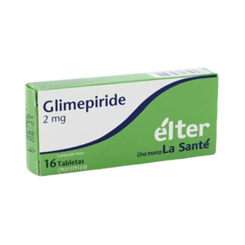 Glimepiride Elter 2mg x 16tab