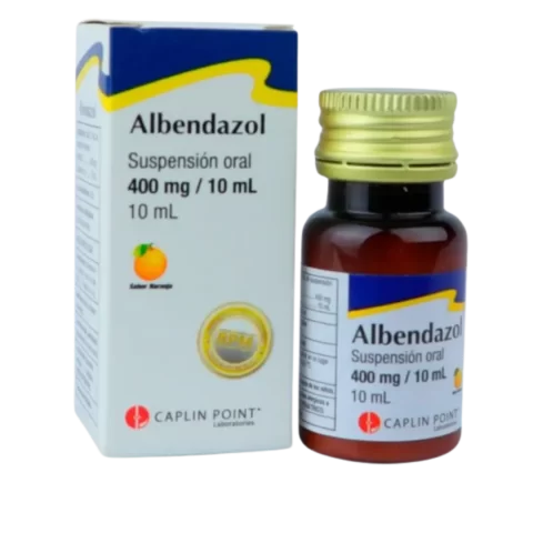Albendazol Suspension Caplin 400mg/10ml x 10ml