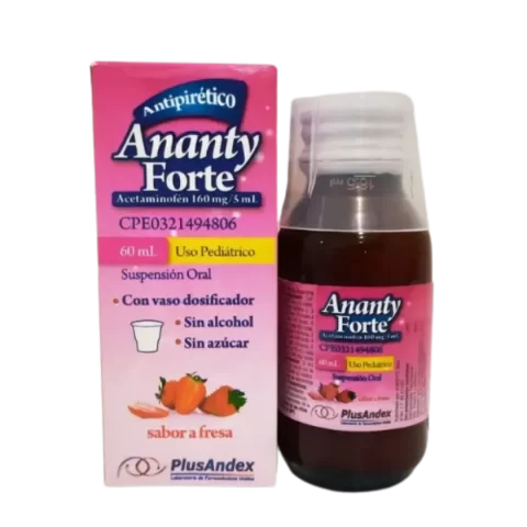 Ananty Forte Pediatrico Plusandex 160mg/5ml x 60ml