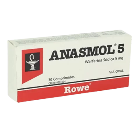 Anasmol Rowe 5mg x 30comp