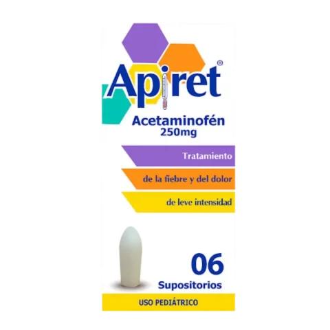 Apiret Pediatrico Oftalmi 250mg x 6sup