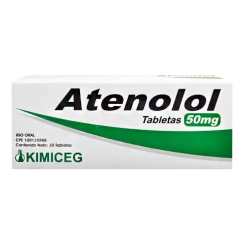 Atenolol Kimiceg 50mg x 30tab