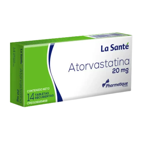 Atorvastatina Lasante 20mg x 14tab
