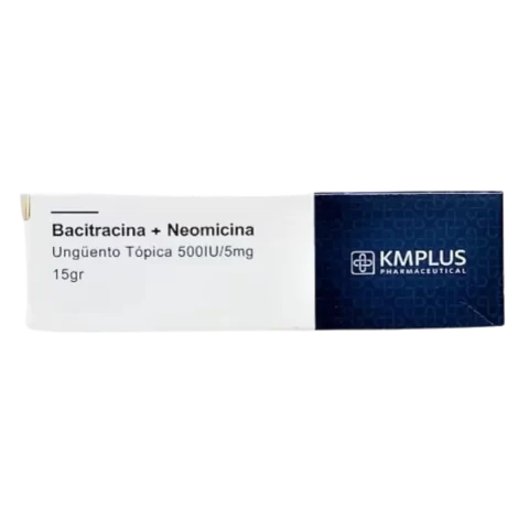 Bacitracina + Neomicina Unguento Kmplus 15gr