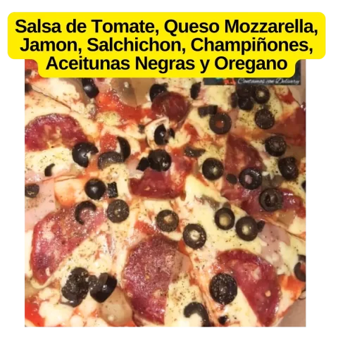 Pizza 4 Estaciones 33cm