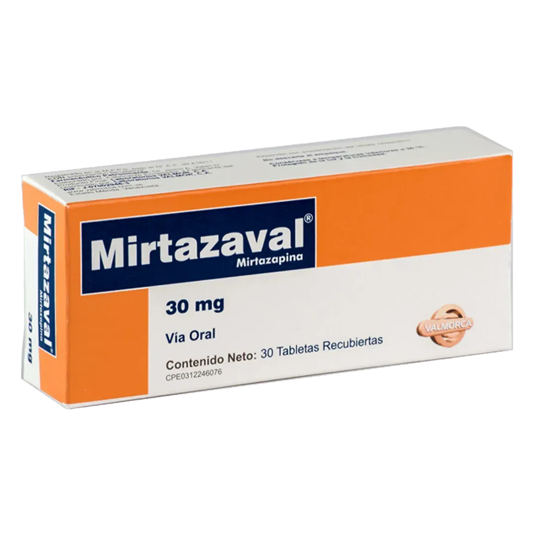 Mirtazaval Valmorca 30mg x 30tab