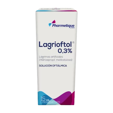 Lagrioftol Gotas Oftalmicas Pharmetique 0.3% x 15ml
