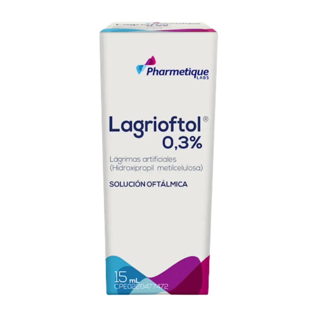 Lagrioftol Gotas Oftalmicas Pharmetique 0.3% x 15ml