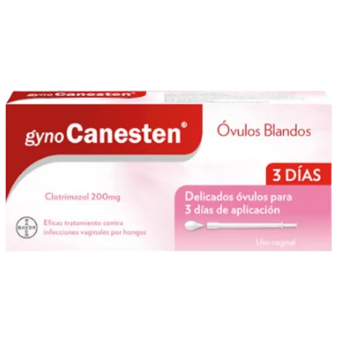 Gynocanesten con Aplicador Bayer 200mg x 3ovu
