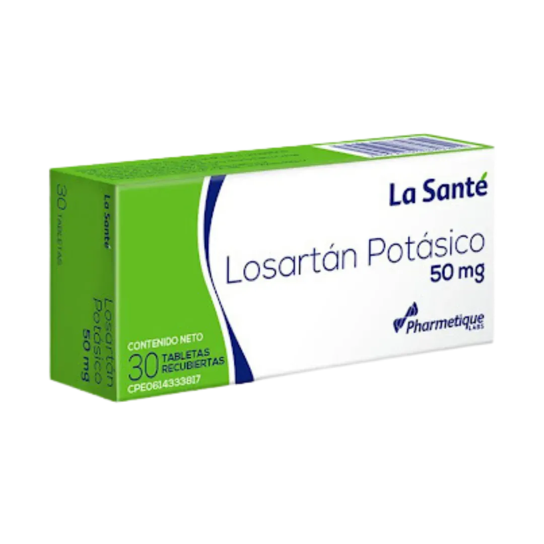 Losartan Potasico Lasante 50mg x 30tab