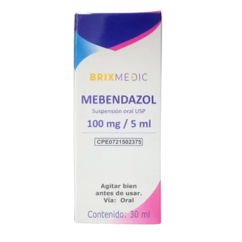 Mebendazol Suspension Brixmedic 100mg/5ml x 30ml