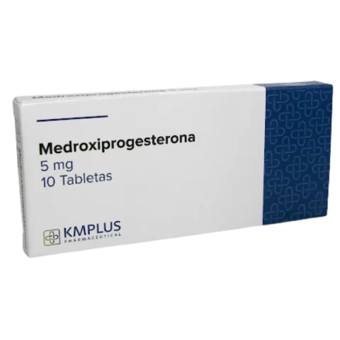 Medroxiprogesterona Kmplus 5mg x 10tab