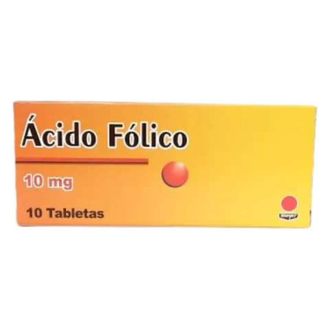 Acido Folico Meyer 10mg x 10tab