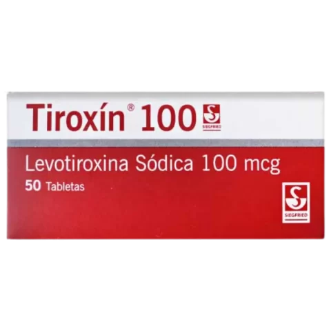 Tiroxin 100 Siegfried 100mcg x 50tab