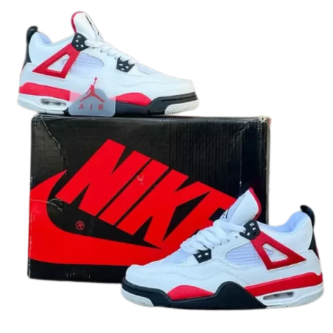 Air Jordan 4 Red Cement Talla 42
