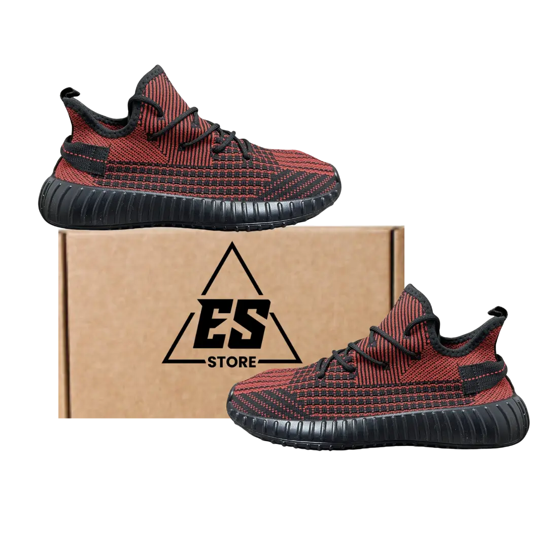 Yeezy Black and Red Talla 42