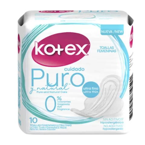 Toallas Sanitarias Kotex Ultra Fina 10und