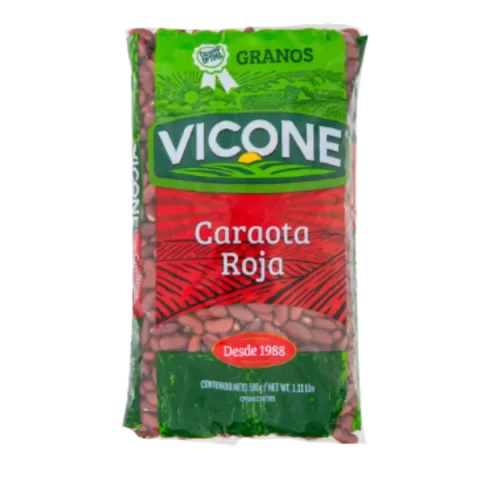 Caraotas Rojas Vicone 500gr