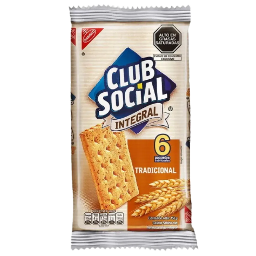 Galleta Club Social Integral 6und
