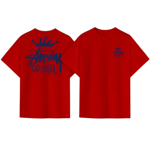 Oversize Unisex Red Talla S
